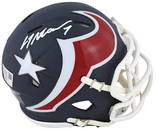 Texans C.J. Stroud authentischer signierter Speed Rep-MiniHelm BAS