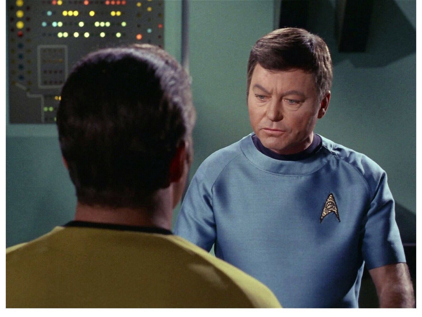 DeForest Kelly Leinwand getragen Dr. 'Bones' McCoy Uniform Star Trek Originalserie