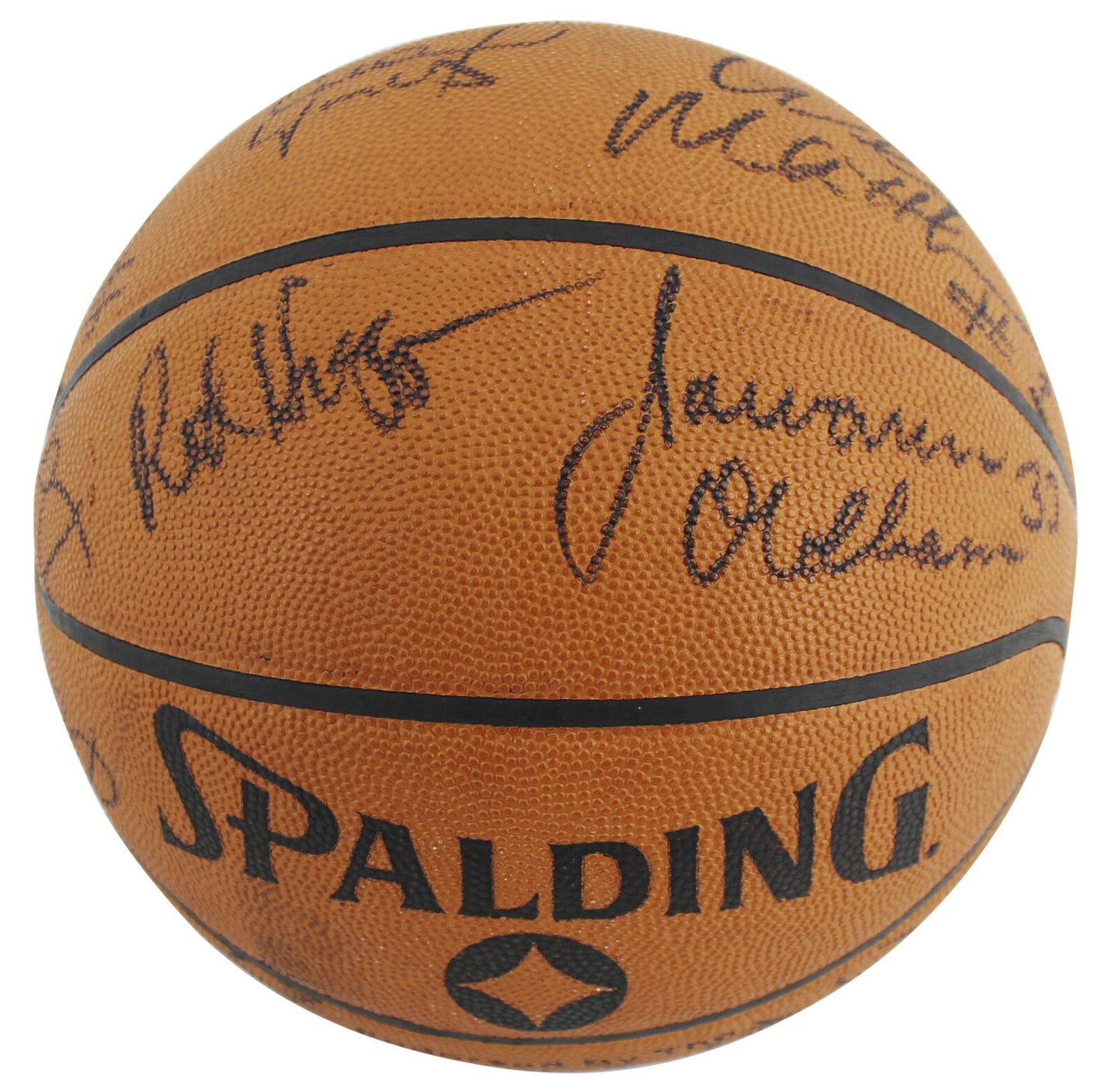 1984-85 Bulls signierte Spalding NBA Leder-Basketball