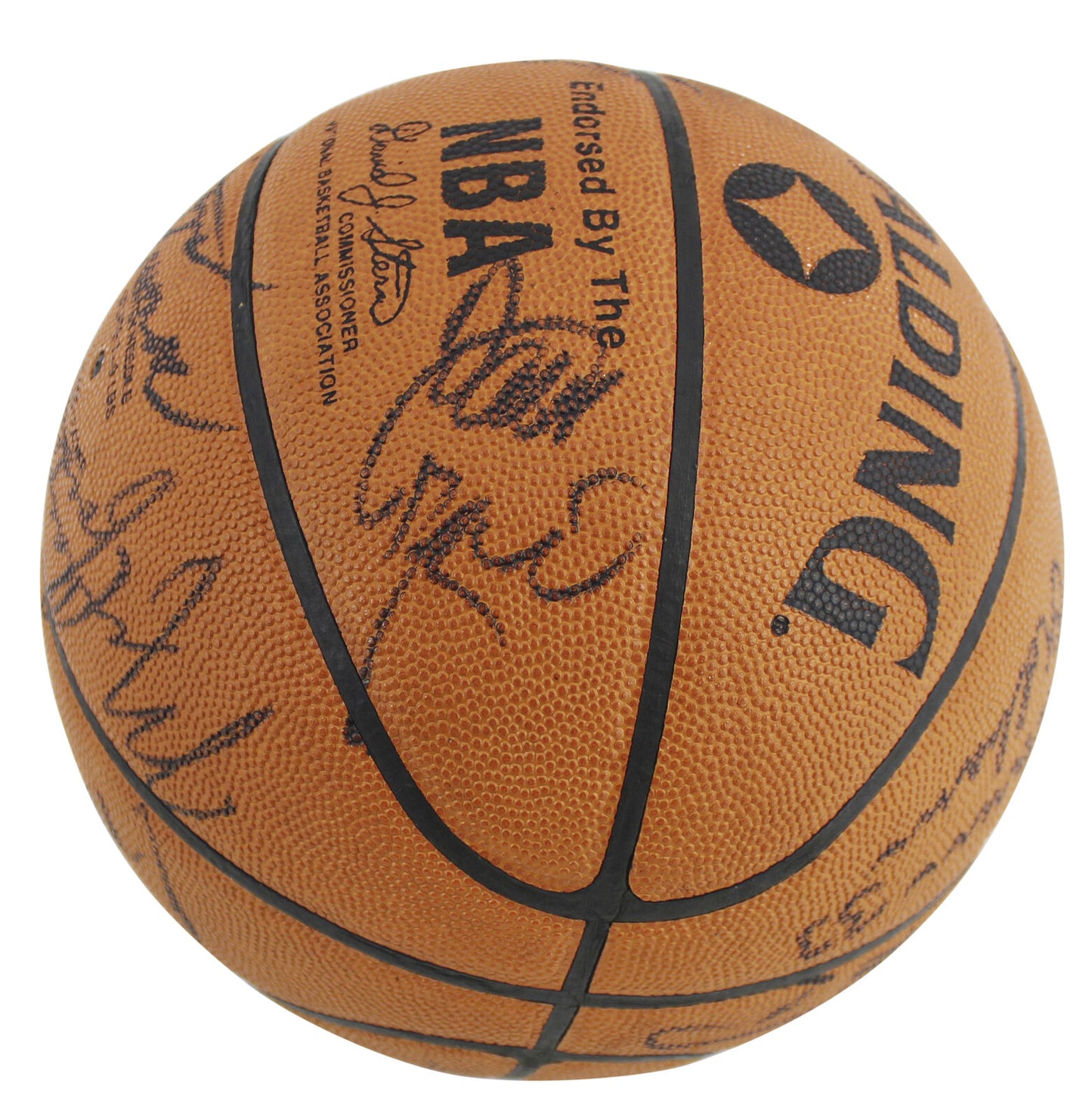 1984-85 Bulls signierte Spalding NBA Leder-Basketball