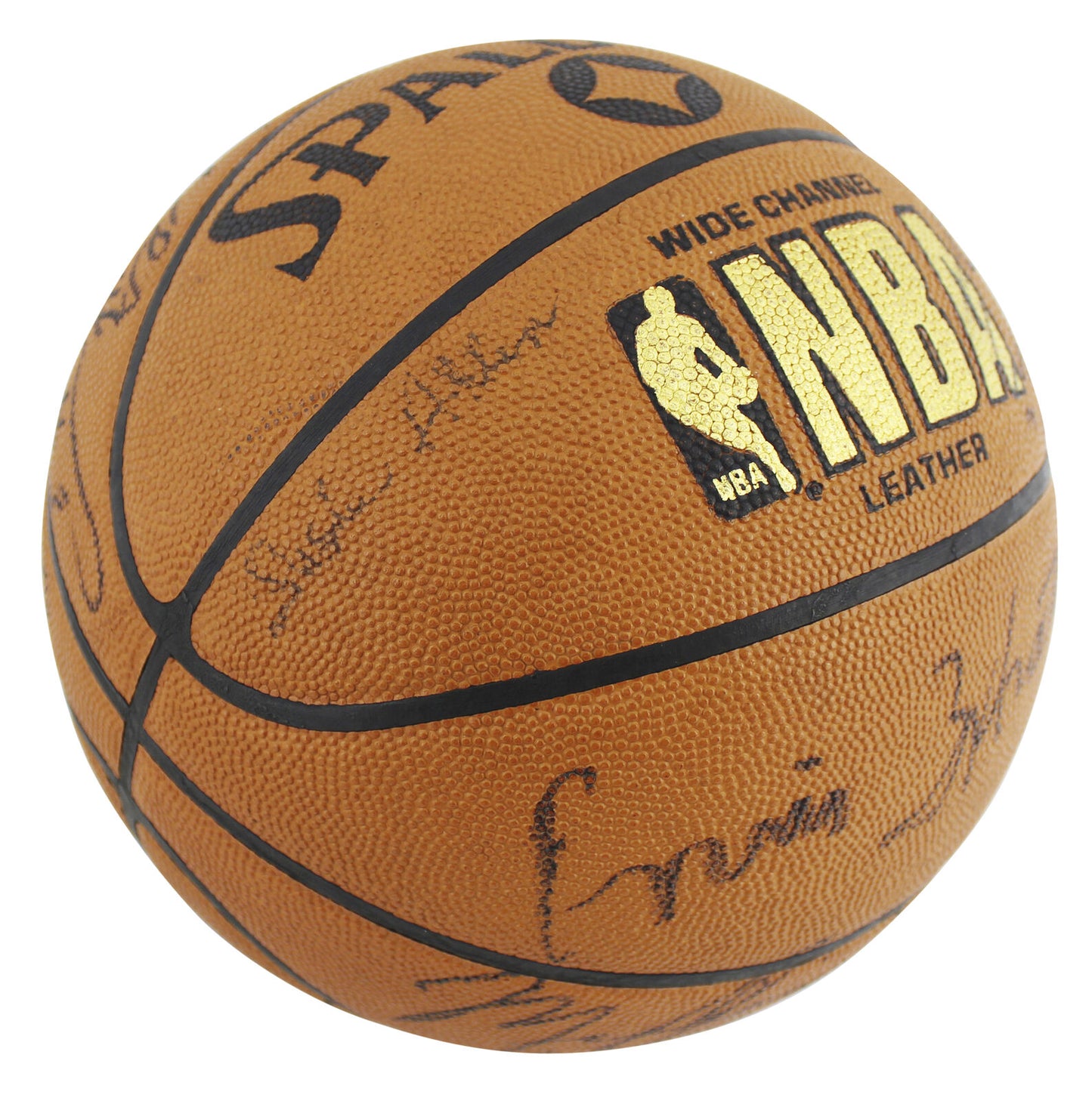 1984-85 Bulls signierte Spalding NBA Leder-Basketball