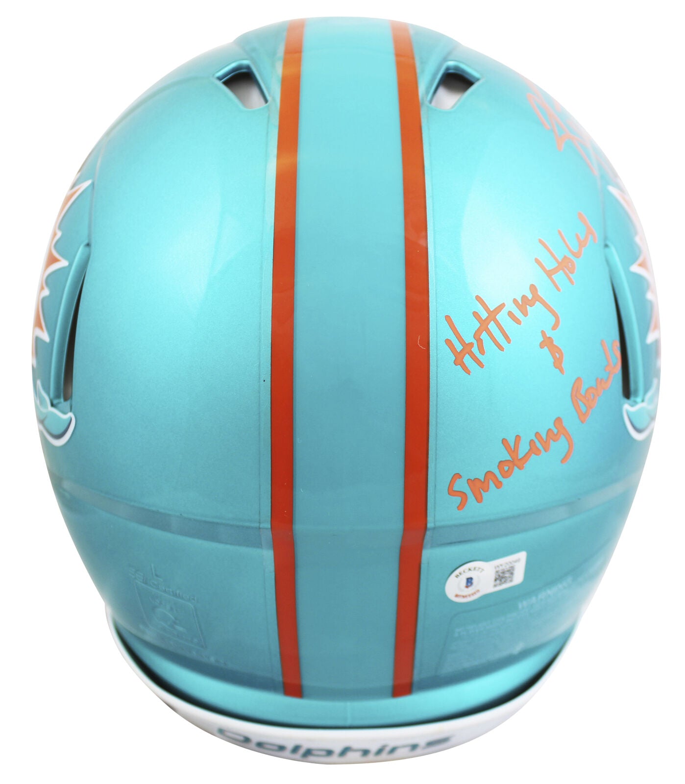 Dolphins Ricky Williams ""3x Insc"" authentisch signierter Speed Proline Helm in voller Größe BAS