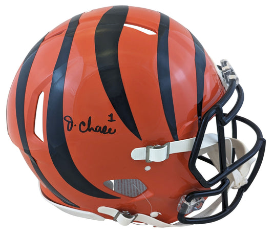 Bengals Ja'Marr Chase signierter Full Size Speed Proline Helm BAS bezeugt