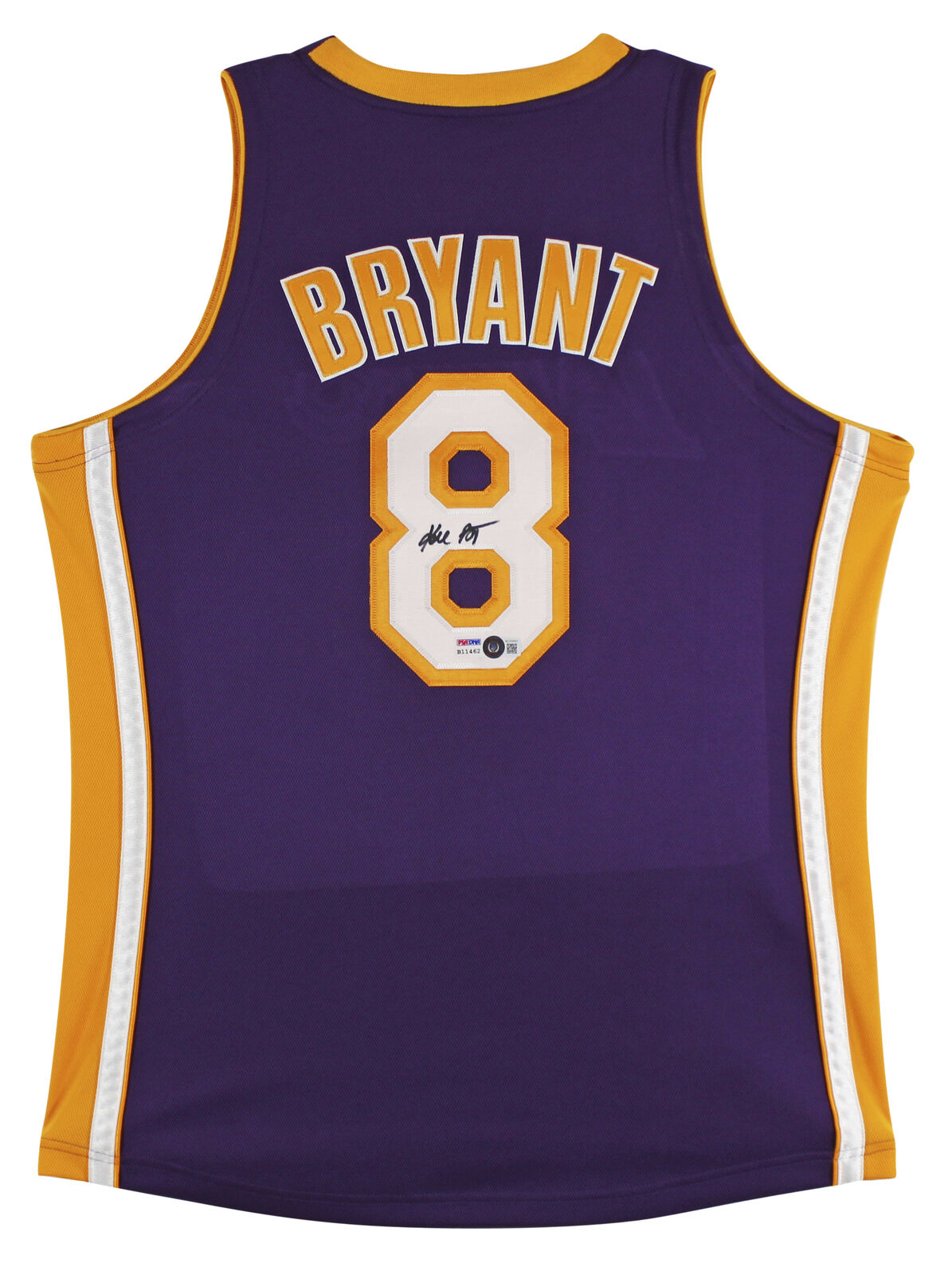 Lakers Kobe Bryant signiert lila M&N 2000-01 TB HWC gerahmtes Trikot